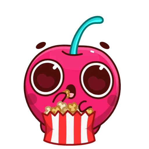 Cherry no animation emoji 🍿
