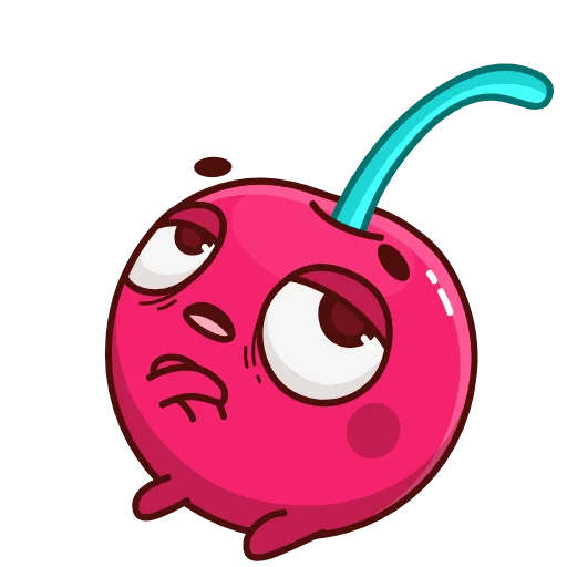 Cherry no animation sticker 🙄