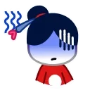 Chibi-Chan emoji 😨