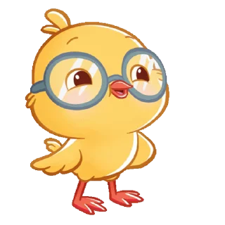 Chick emoji 👉
