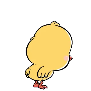 Chick sticker 🤚