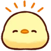 Telegram emoji «Cute Chick» ☺️