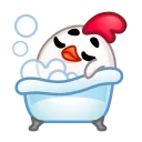 Емодзі Chick Emoji 🛁