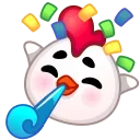 Емодзі Chick Emoji 🥳