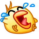 Эмодзи Chickling Emoji 🤣
