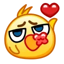 Эмодзи Chickling Emoji 😘
