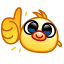 Эмодзи Chickling Emoji 👍