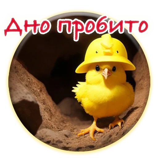 Telegram Sticker «Crazy Chicken! » ⛏