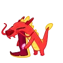 Chinese Dragon stiker 😲