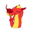Telegram emoji Chinese Dragon