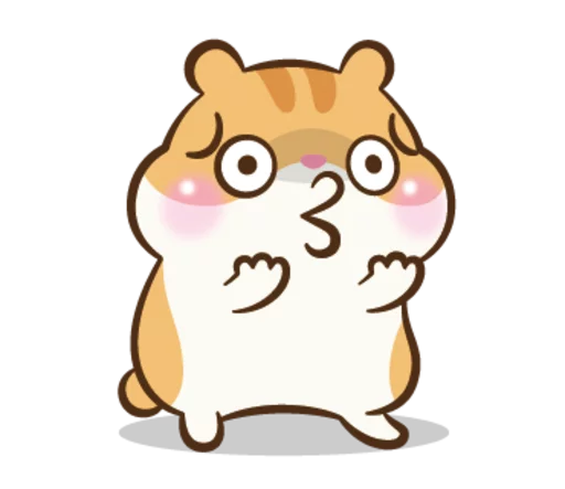Chloe the Hamster  emoji 😗