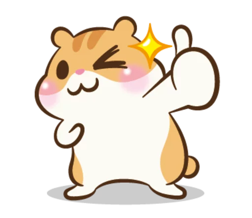 Chloe the Hamster  emoji 👍