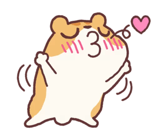 Chloe the Hamster  emoji 😘