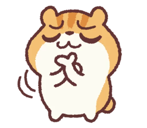 Chloe the Hamster  emoji 🤔