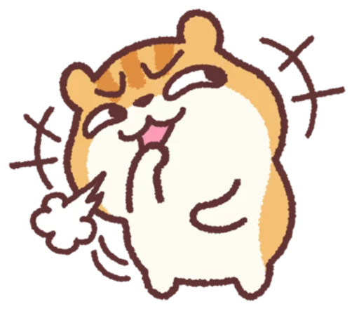 Chloe the Hamster  emoji 😒