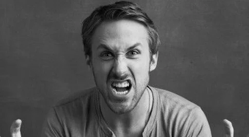 Стикер 💣 Ryan Gosling 💣 😡