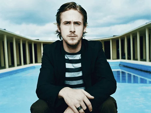 Стикер 💣 Ryan Gosling 💣 😐