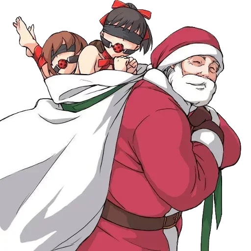 Стікер Christmas Anime 👱‍♀️