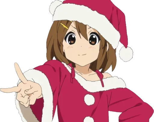 Эмодзи Christmas Anime 👀