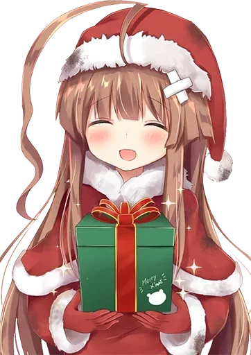 Christmas Anime emoji 🎧