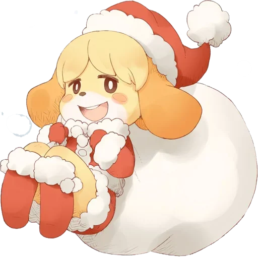Стікер Christmas Anime ⚪