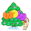 Christmas Bunny emoji 🤩