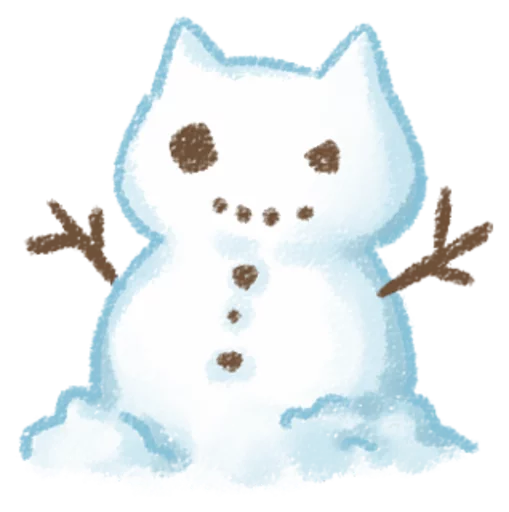 Christmas C emoji ⛄