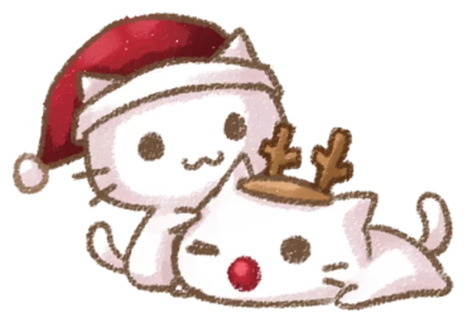 Telegram Sticker «Christmas C» 😗