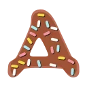 Эмодзи Xmas Cookie Alphabet 🍪