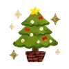 Емодзі телеграм Christmas Decoration