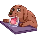 Сhristmas Dogs emoji 🥃