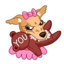 Сhristmas Dogs emoji 😡