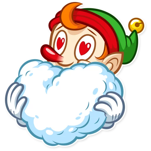 Telegram Sticker «Christmas Elf» 😍