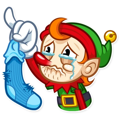 Christmas Elf emoji 😭