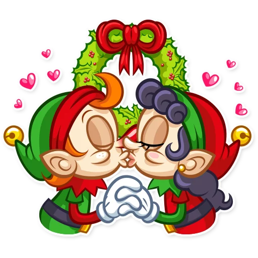 Эмодзи Christmas Elf 💑