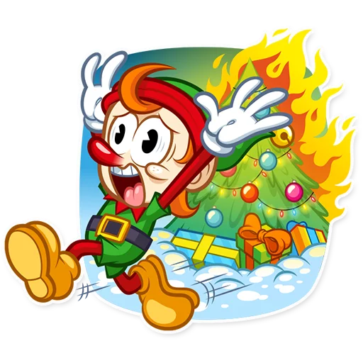 Christmas Elf emoji 😱