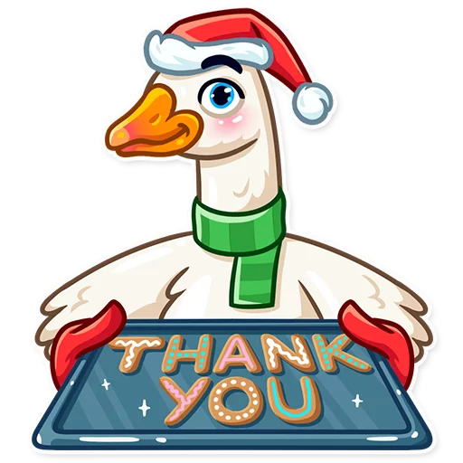 Christmas Goose emoji ☺️