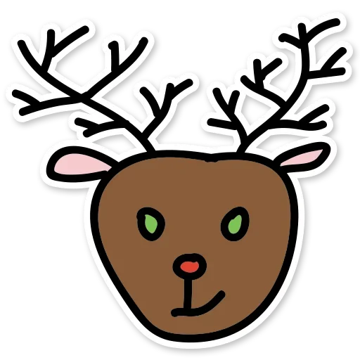 Christmas mood sticker 😉