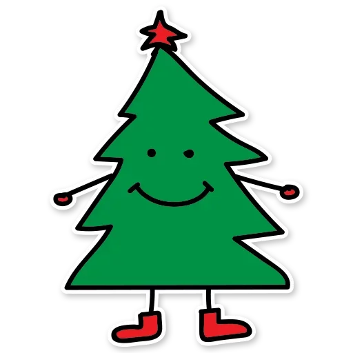 Telegram Sticker «Christmas mood» 🌲