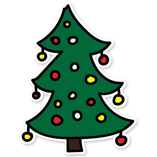Christmas mood sticker 🎄