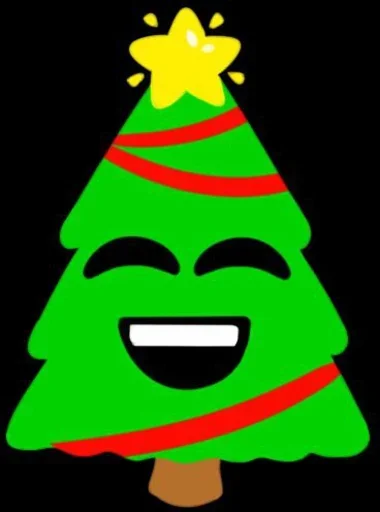 Telegram Sticker «Christmas Tree» 😀