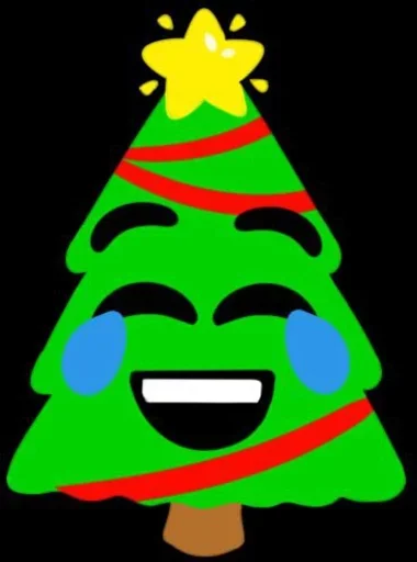 Christmas Tree sticker 😂