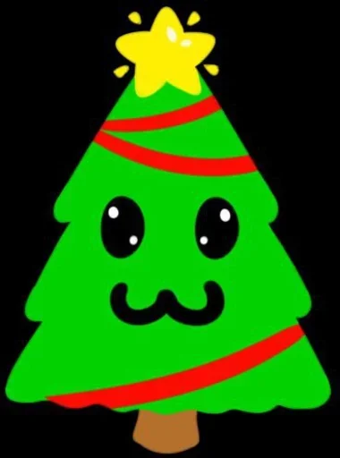 Стикер Telegram «Christmas Tree» 😌