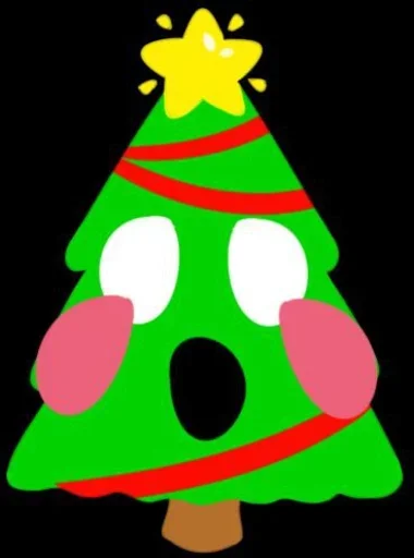 Telegram stiker «Christmas Tree» 😱