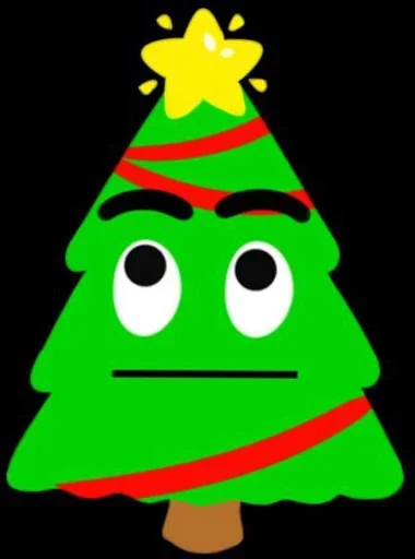 Christmas Tree sticker 🙁