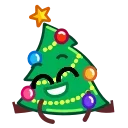 Емодзі Christmas Tree Emoji 😁