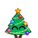 Christmas Tree Emoji emoji 🕺