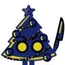 Емодзі Christmas Tree Emoji 😈