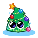 Емодзі Christmas Tree Emoji 🥺