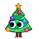 Эмодзи Christmas Tree Emoji 😨